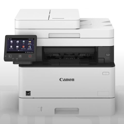 Máy in laser đen trắng đa năng Canon MF445DW (In đảo mặt Copy Scan ADF Fax A4 A5 USB LAN WIFI)
